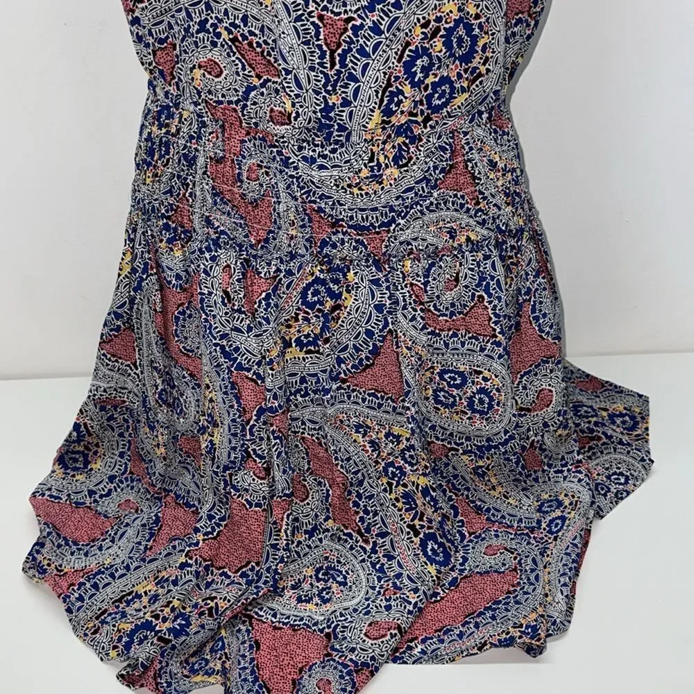 🔥 J.Crew 100% silk summer vacation dress Sz 4 New